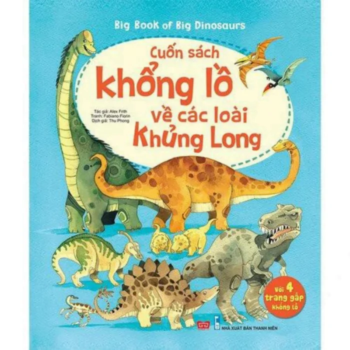 Big book - Cuốn sách khổng lồ về các loài khủng long - Ảnh 1