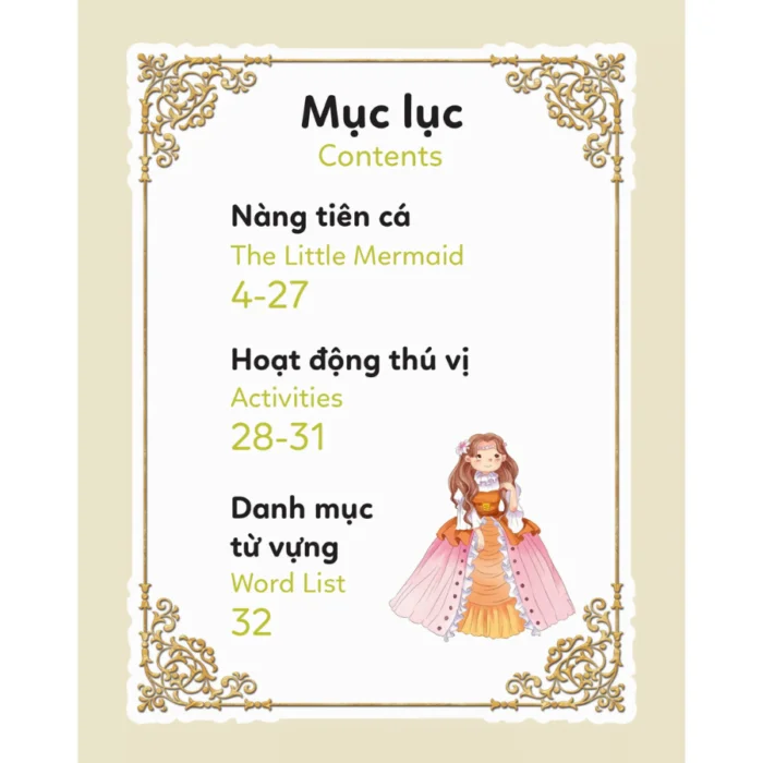 Truyện cổ tích nổi tiếng song ngữ Việt - Anh- The Little Mermaid - Nàng tiên cá - Ảnh 5