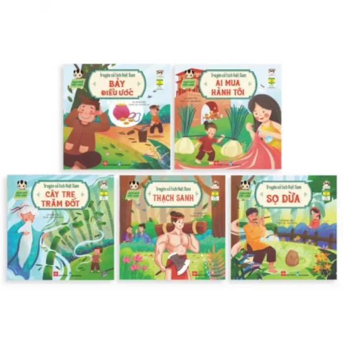 Combo - Truyện cổ tích Việt Nam (Song ngữ Việt - Anh) 5T - Ảnh 1