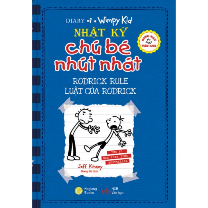Nhật ký chú bé nhút nhát phiên bản song ngữ Việt-Anh tập 2 - Luật của Rodrick - Ảnh 1