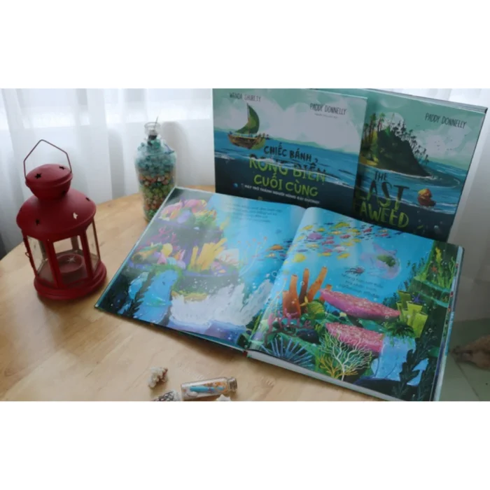 Chiếc bánh rong biển cuối cùng - The last seaweed pie ( song ngữ Việt - Anh ) - Ảnh 2