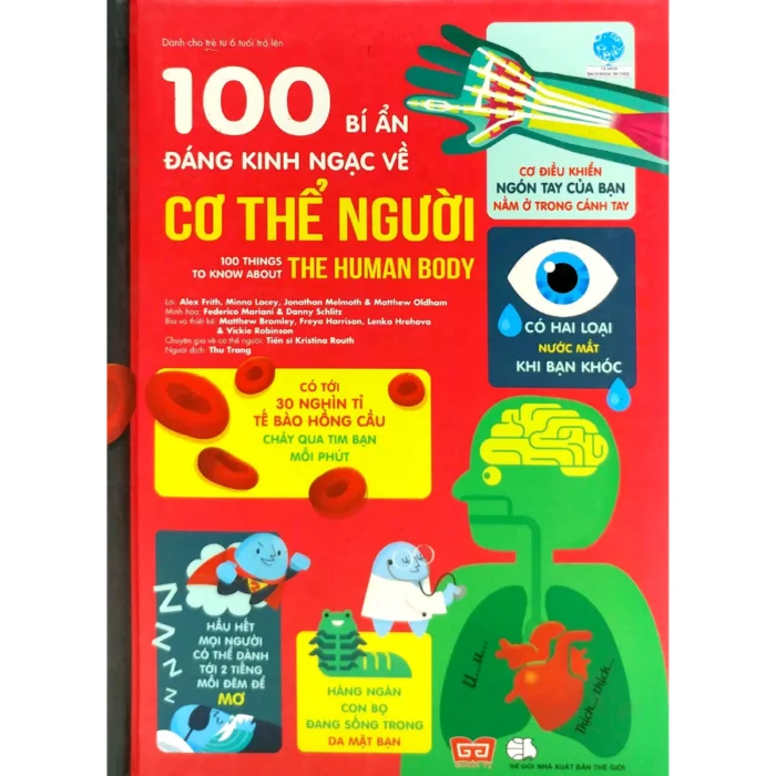 100 bí ẩn đáng kinh ngạc về cơ thể người - 100 things to know about the human body - Ảnh 1