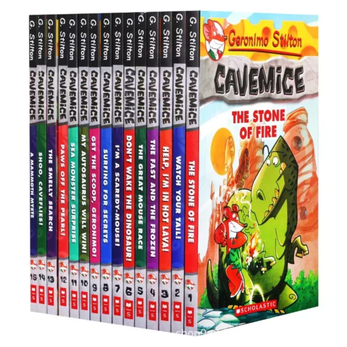 Cavemice - Geronimo Stilton - 15 cuốn - Ảnh 1