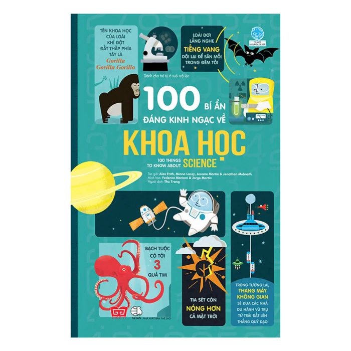 100 bí ẩn đáng kinh ngạc về khoa học - 100 things to know about science - Ảnh 1