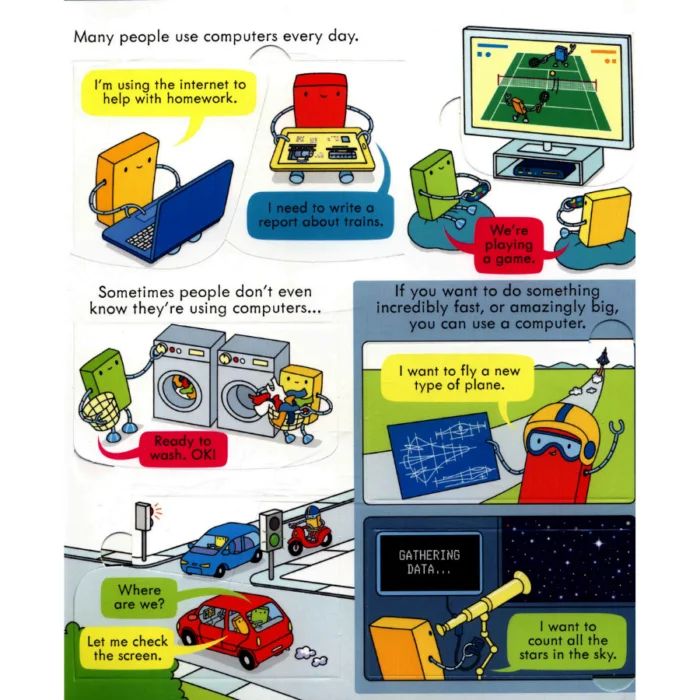 Usborne - Look inside - How computer work - Ảnh 3