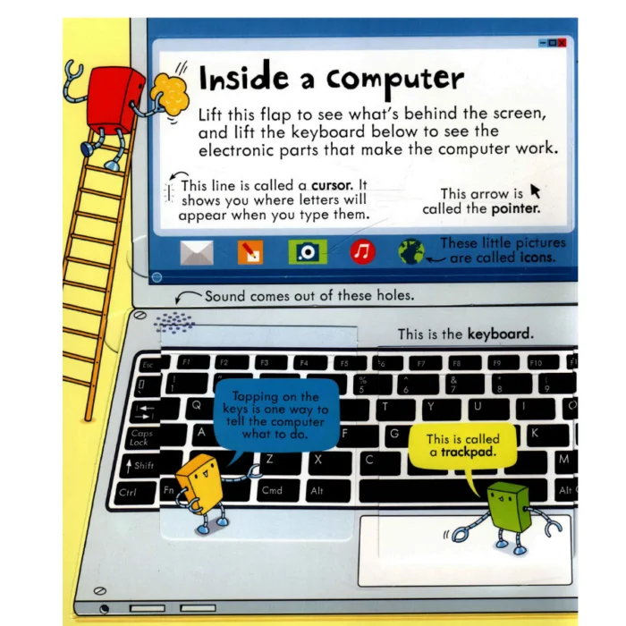 Usborne - Look inside - How computer work - Ảnh 4